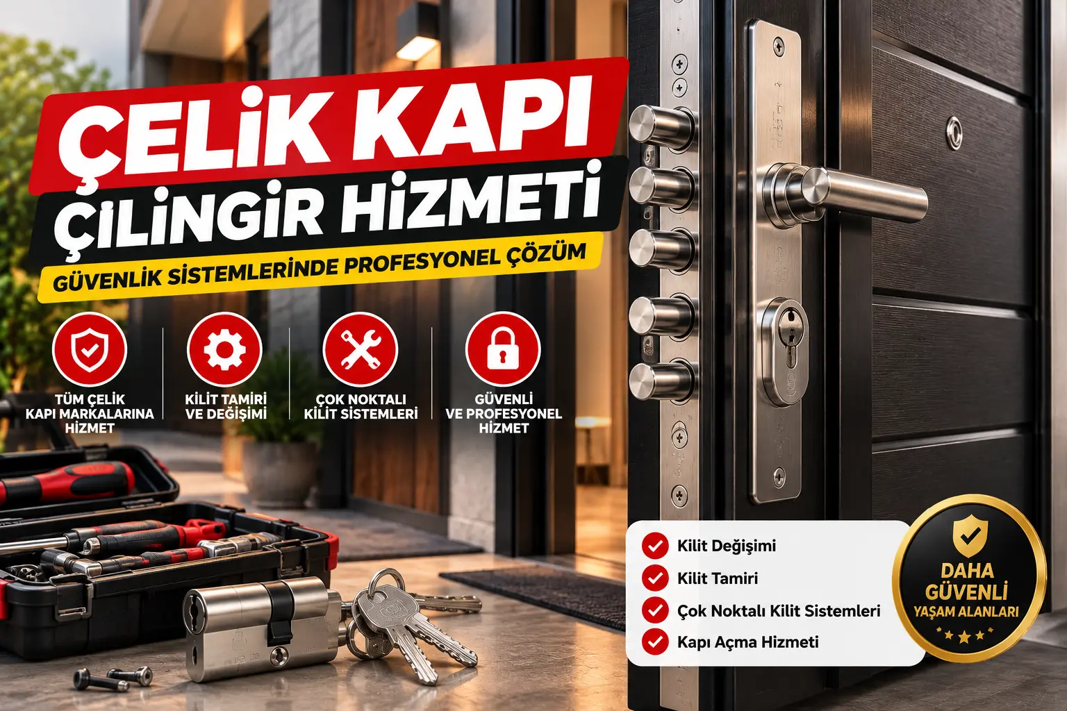 Çelik Kapı Çilingiri